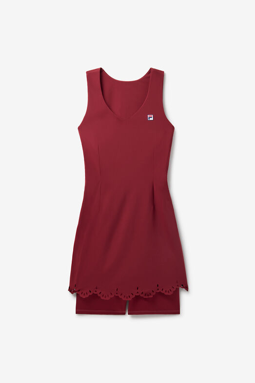 ESSENTIALS LASERCUT DRESS