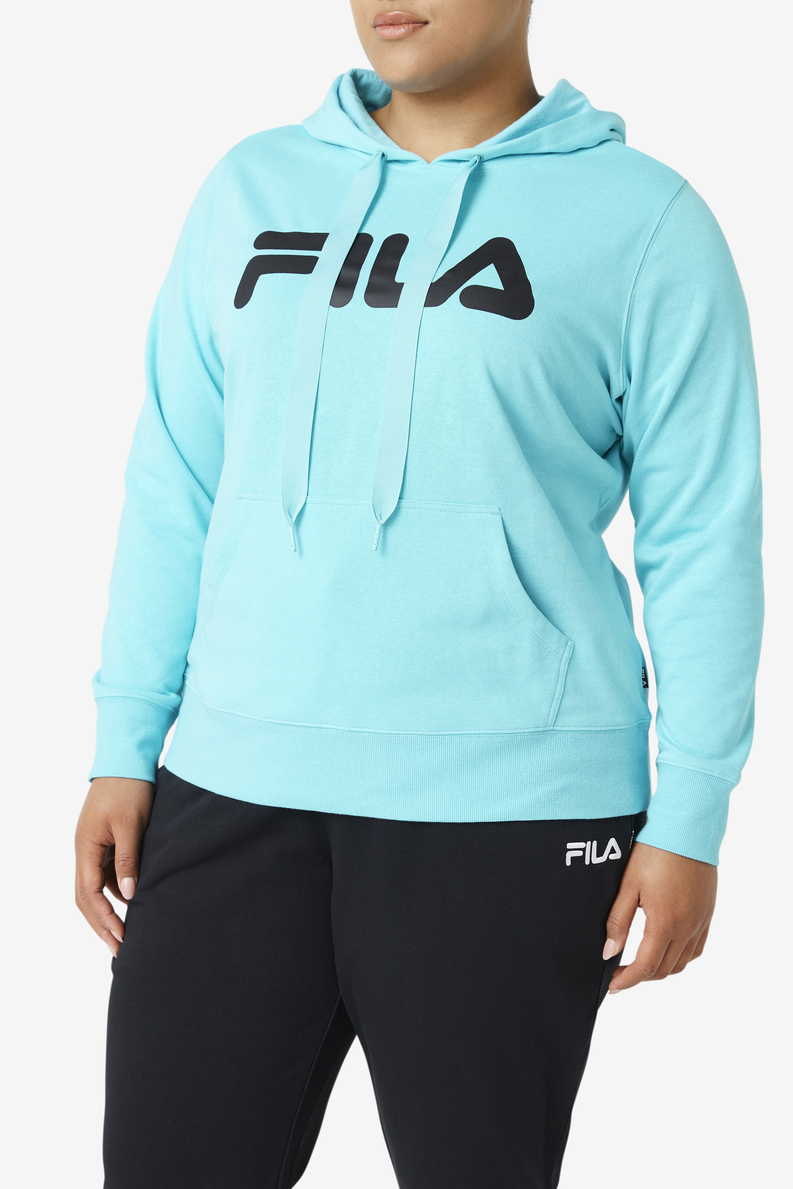 Curve Plus Size Pullover Hoodie Fila