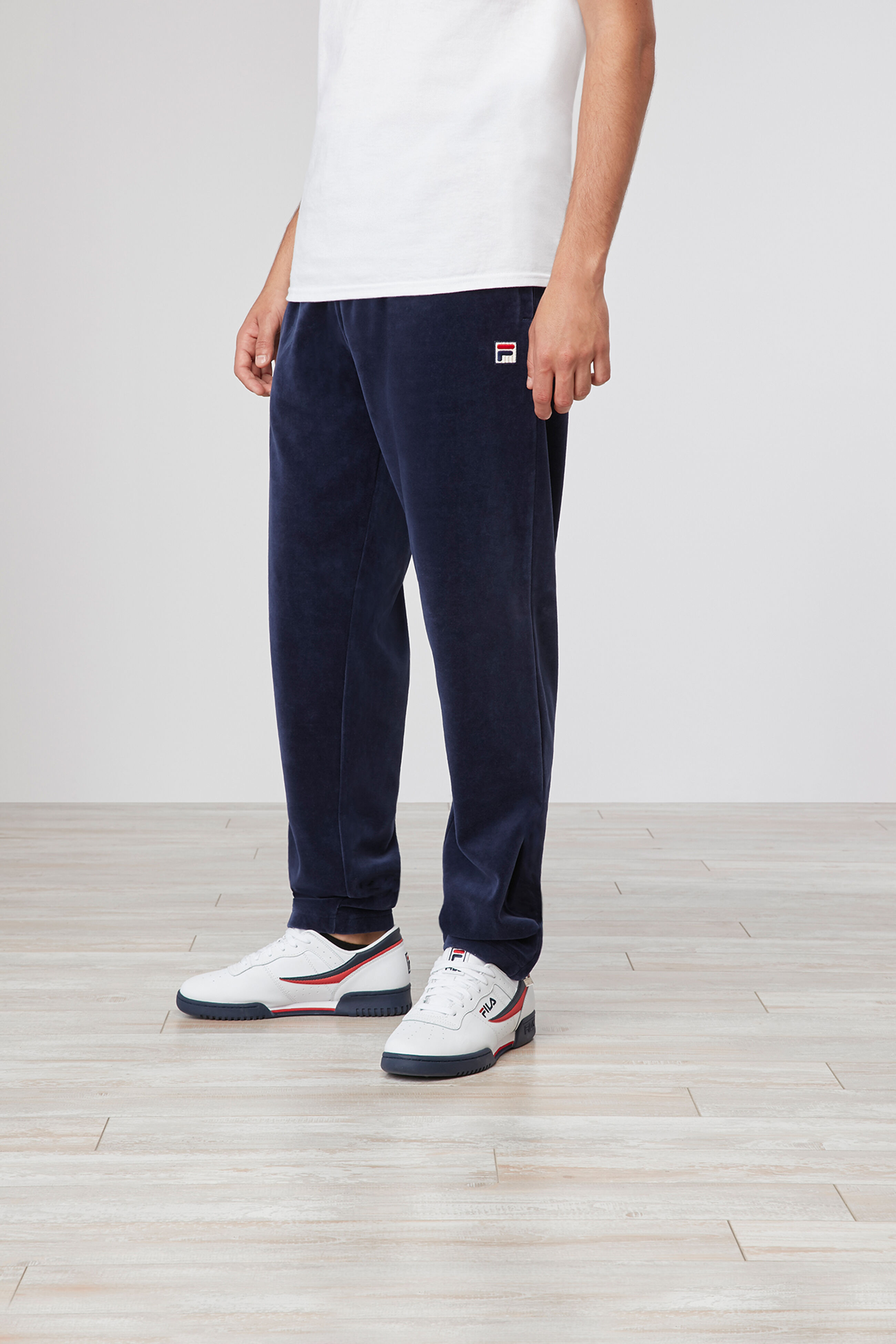 Fila men's velour pants deals