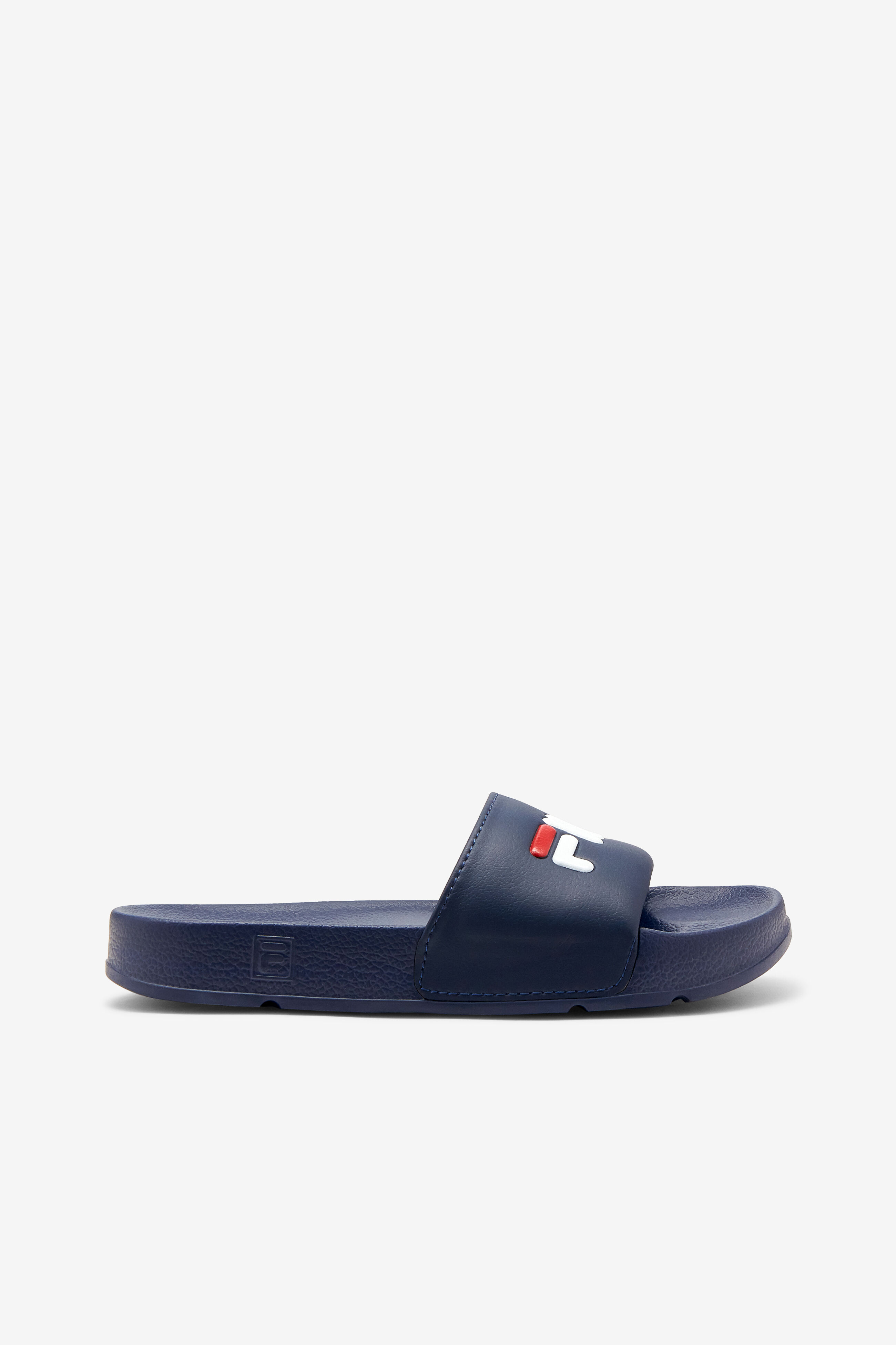 blue fila slides