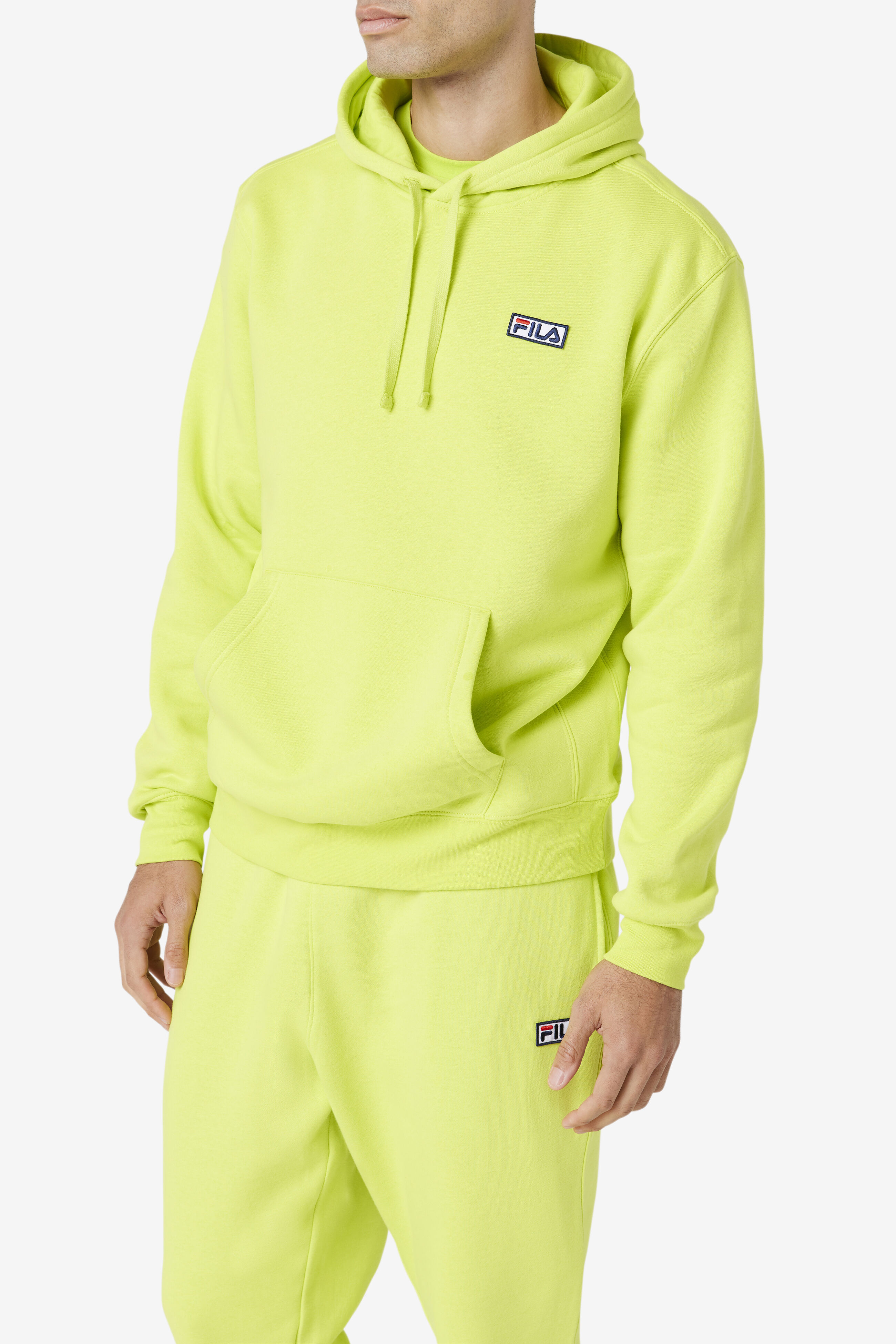 Fila yellow shop hoodie