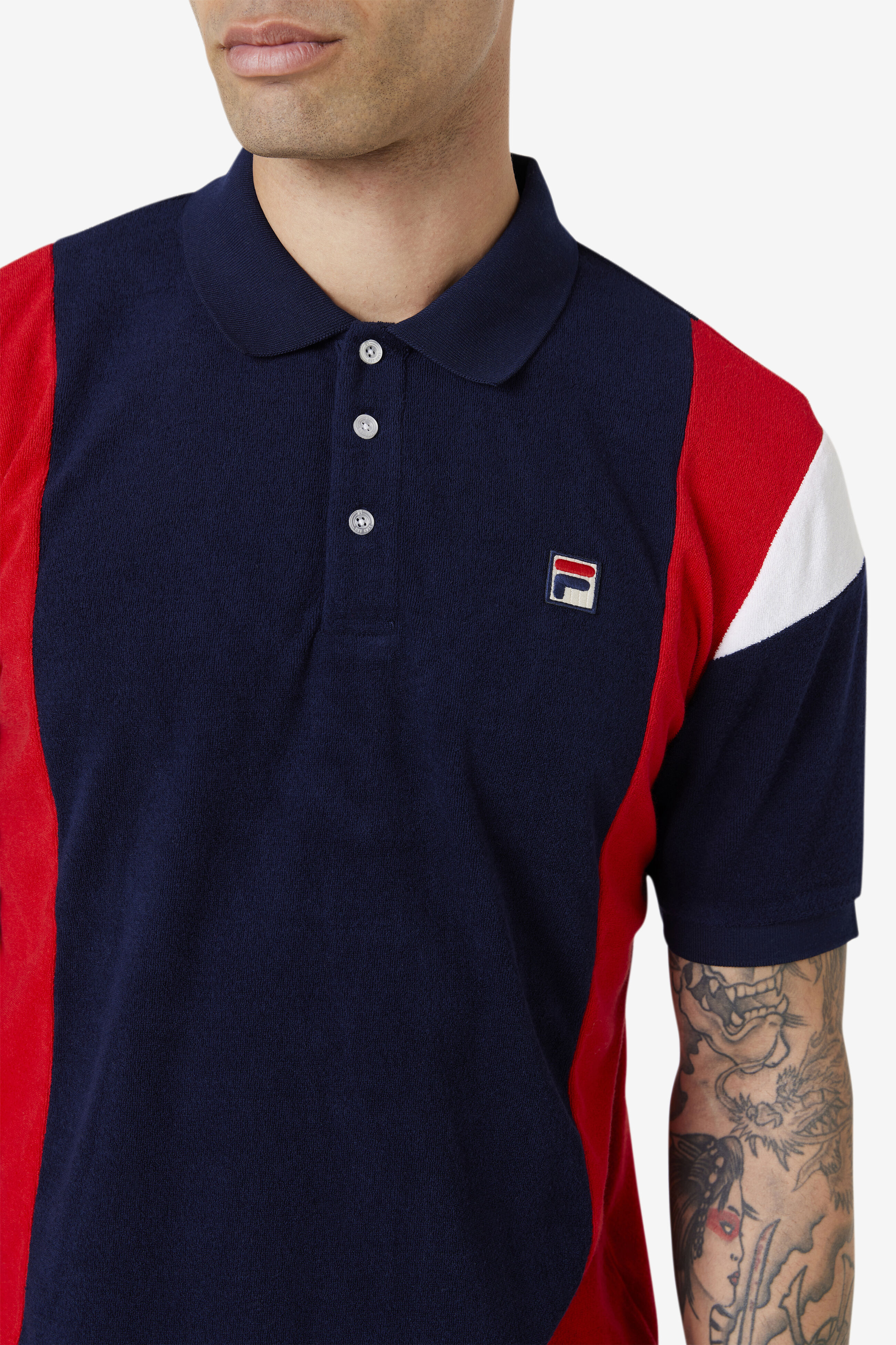 Astro Men s Terrycloth Polo Shirt Fila