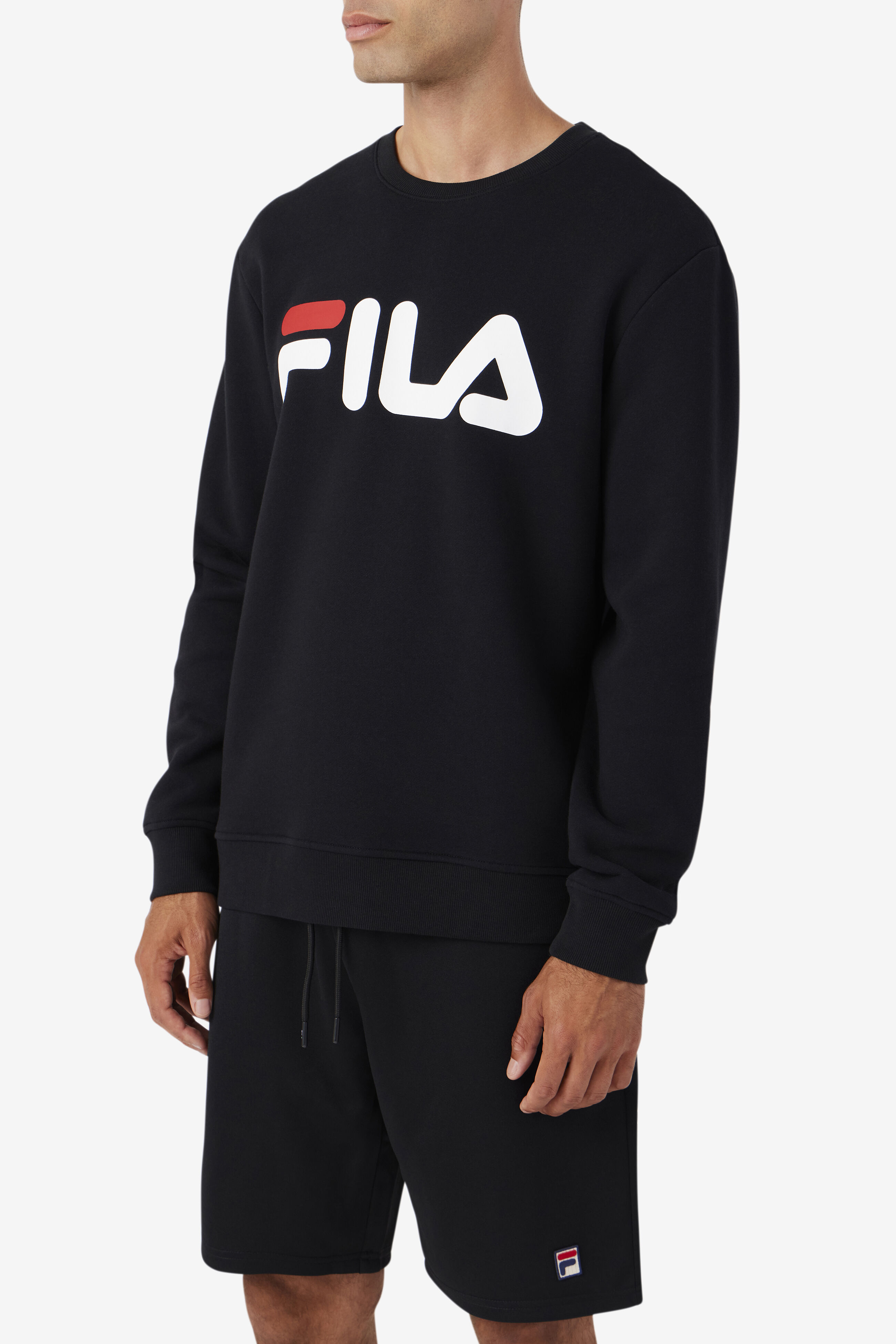 Black shop fila sweater