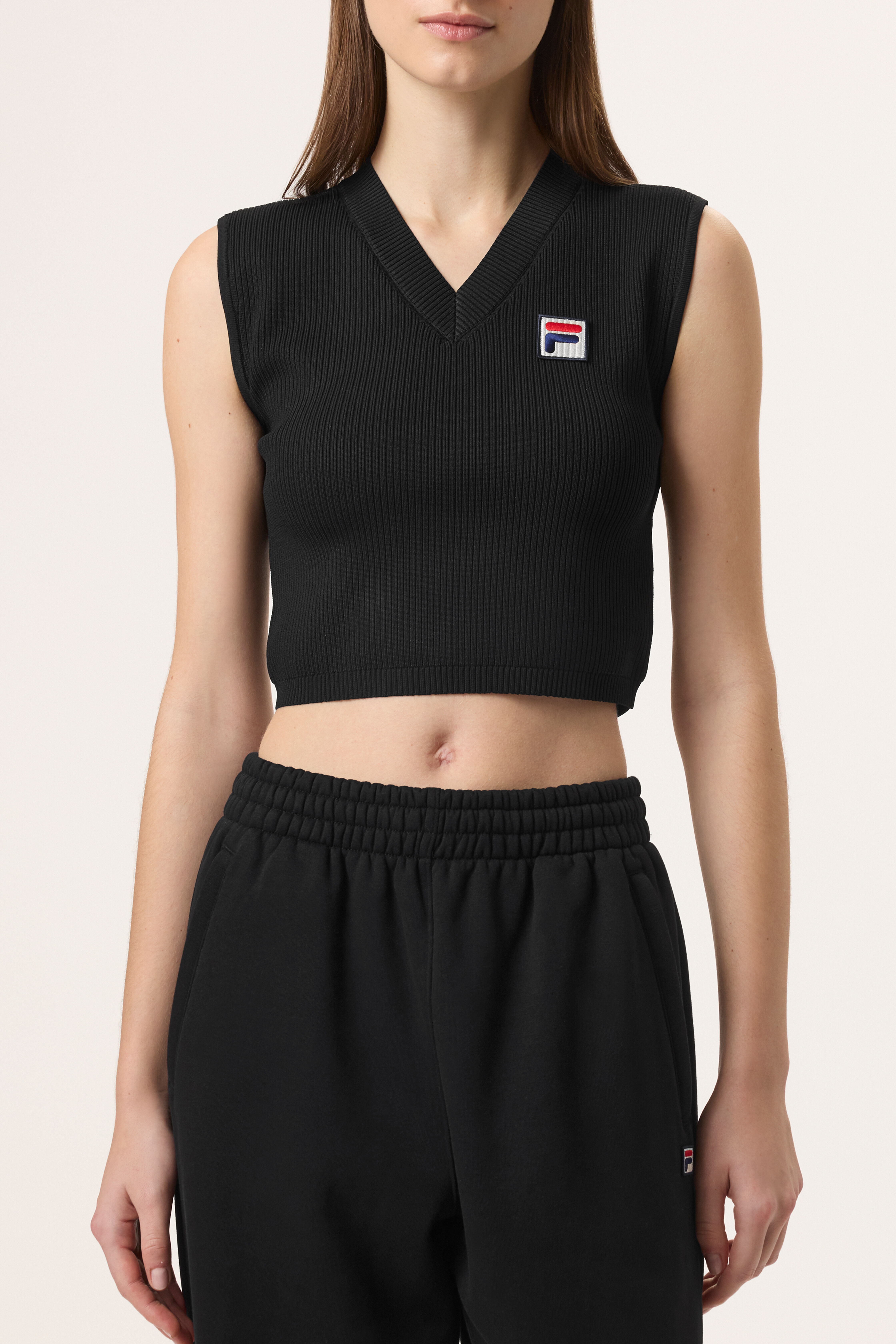 || SALE || ヘイリービーバー×FILA >> クロップトッブ Fila X Hailey Baby Cropped Tank | Fila