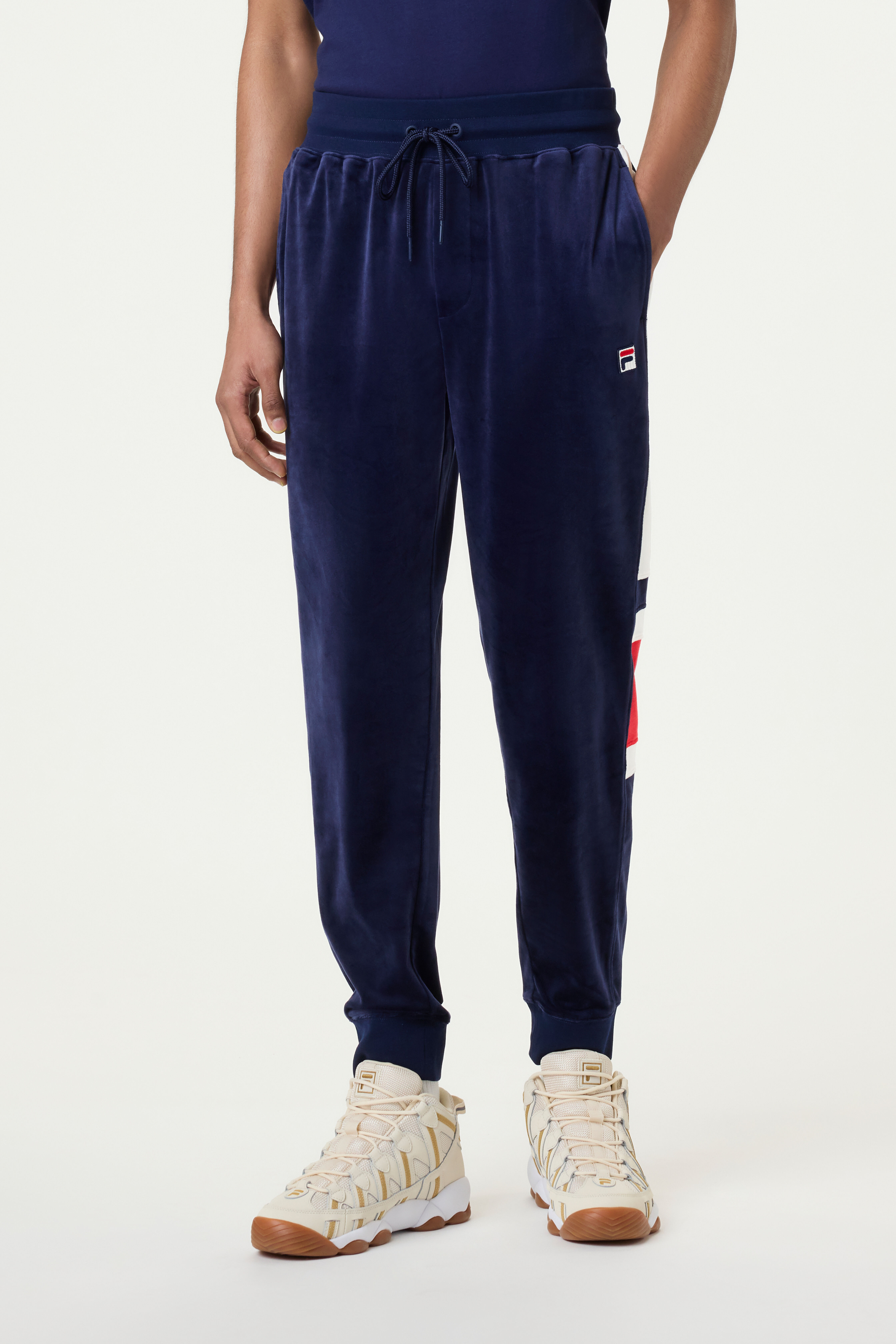 Fila men's velour pants online