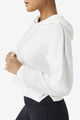 FI-LUX CROPPED HOODIE/WHITE/Large