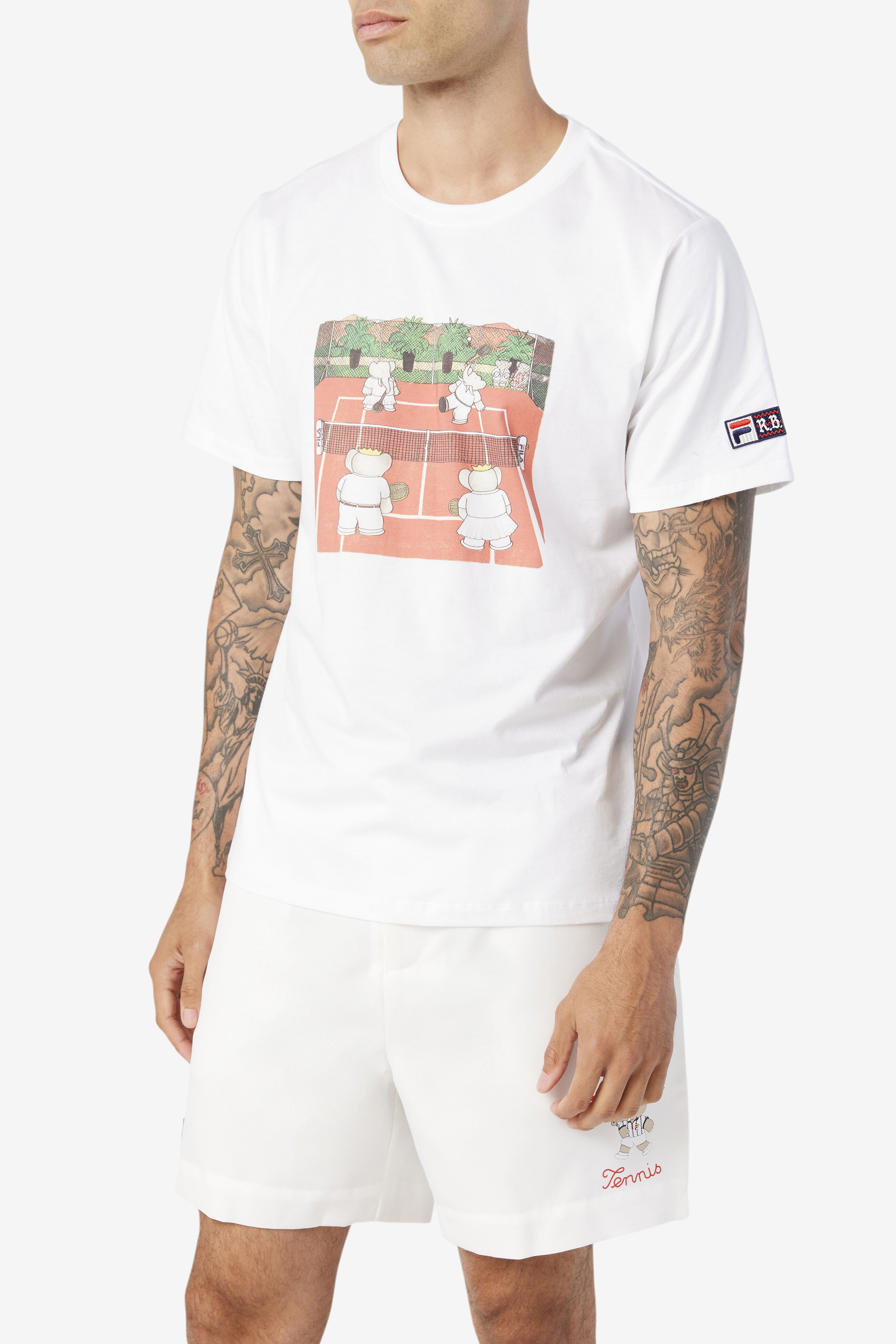 Fila shorts and t shirt clearance