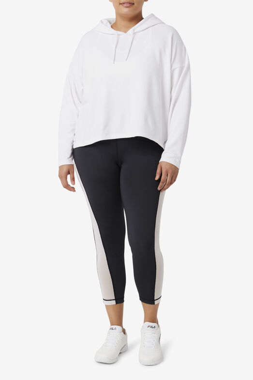 FI-LUX CROPPED HOODIE/WHITE/1XLarge