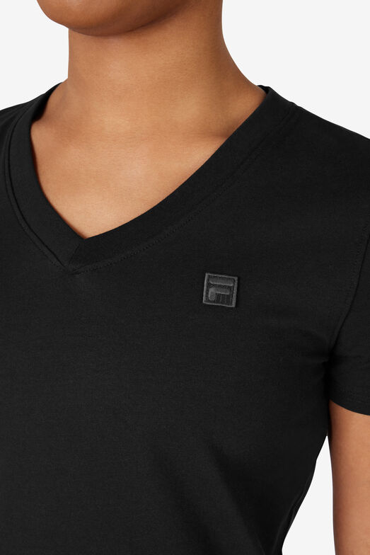 ELEVATED ESSENTIALS V-NECK TEE