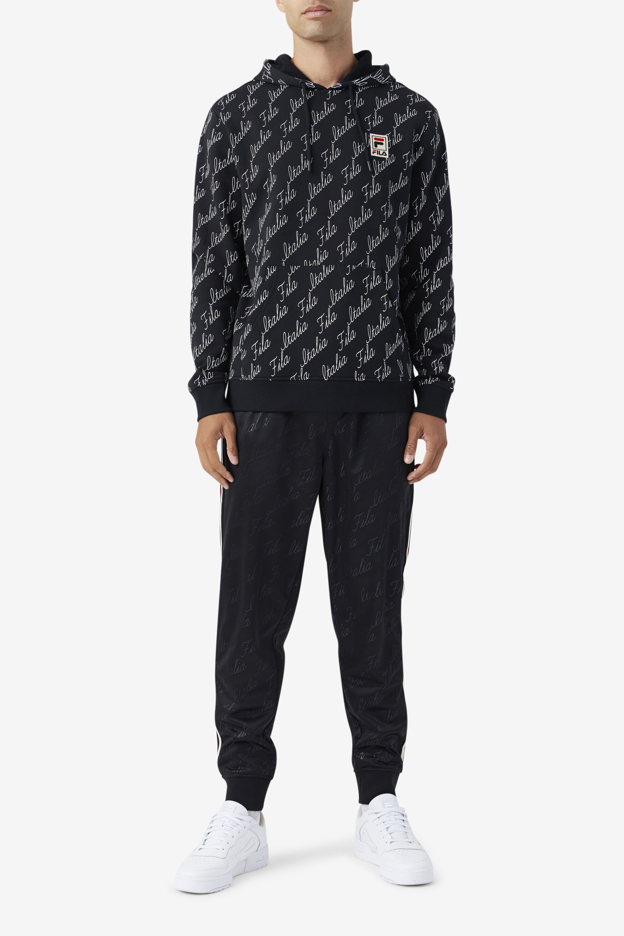 Fila script hoodie sweatshirt top