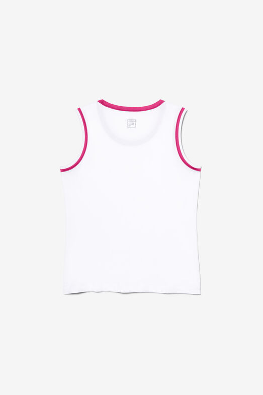 FULL BACK TANK/WHT/BPNK/L