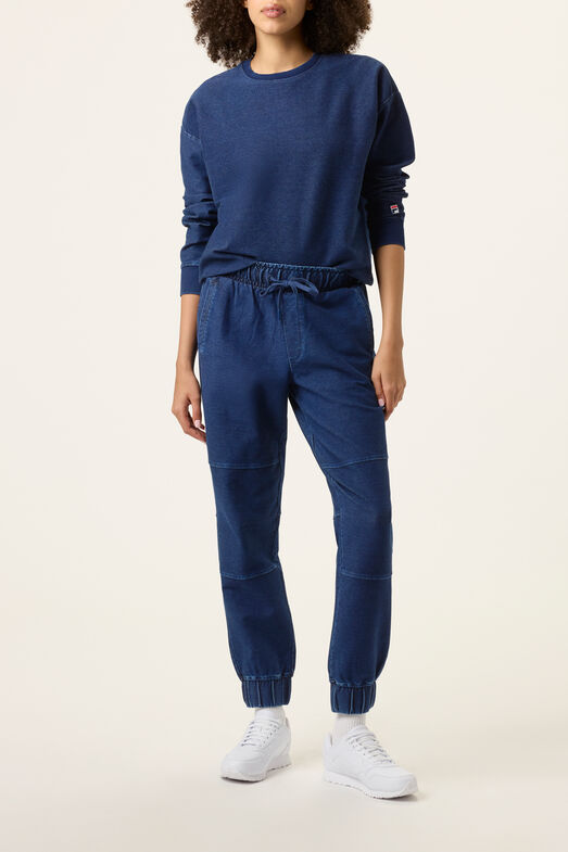 DENIM CREW NECK