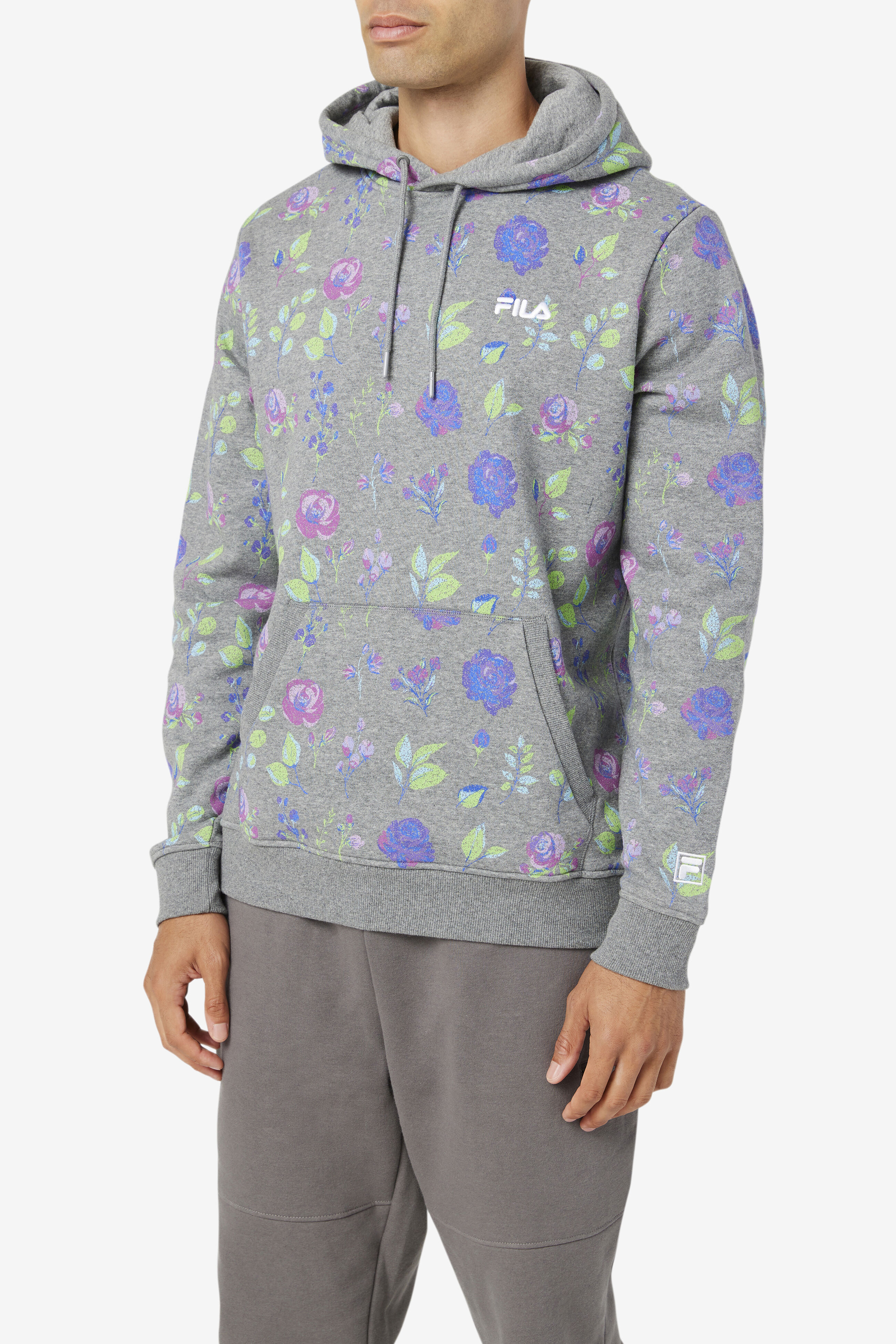 Ashokane Men s Floral Hoodie Fila