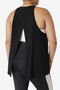 FI-LUX OPEN BACK TANK TOP/BLACK/2XLarge