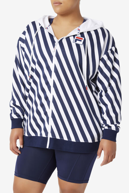 SHORE THING STRIPE SWEATSHIRT