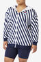 SHORE THING STRIPE SWEATSHIRT