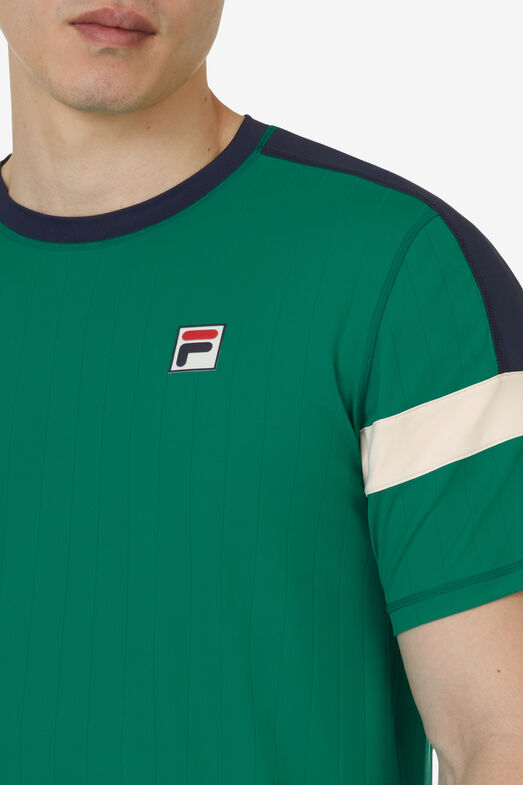 HERITAGE PIN STRIPE CREW