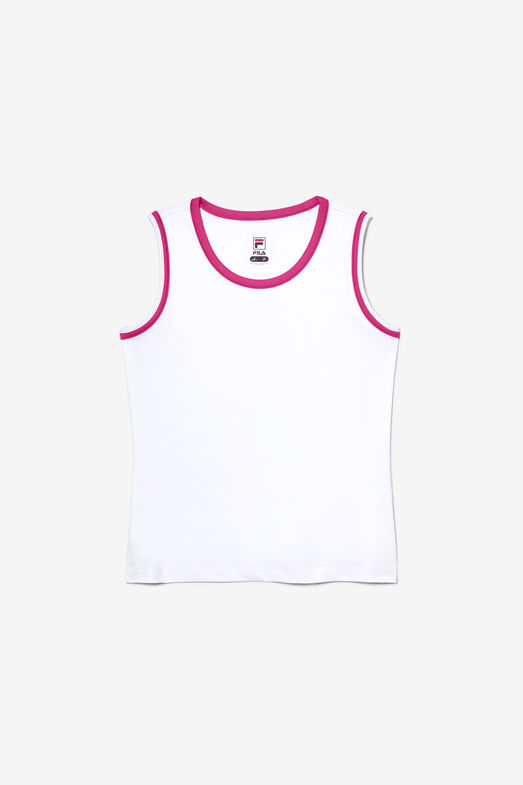 FULL BACK TANK/WHT/BPNK/L