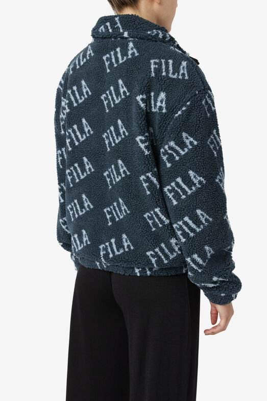 JAYLA SHERPA HALF ZIP