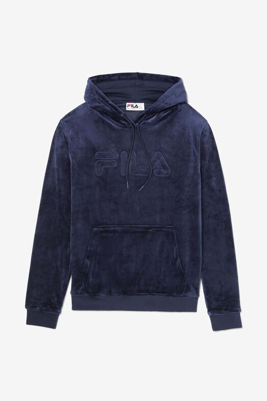 ASHER VELOUR HOODIE