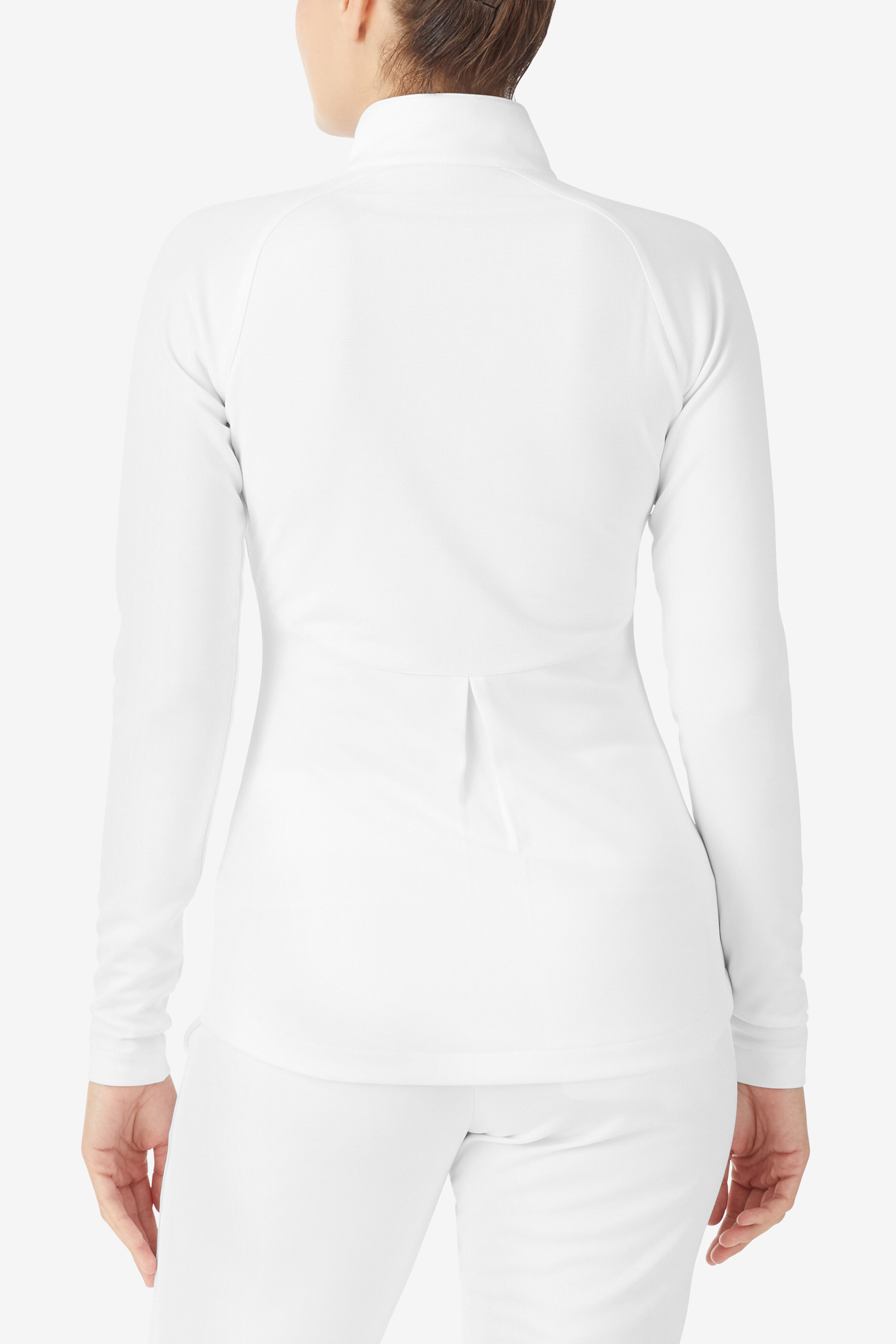 Fila white line track top online