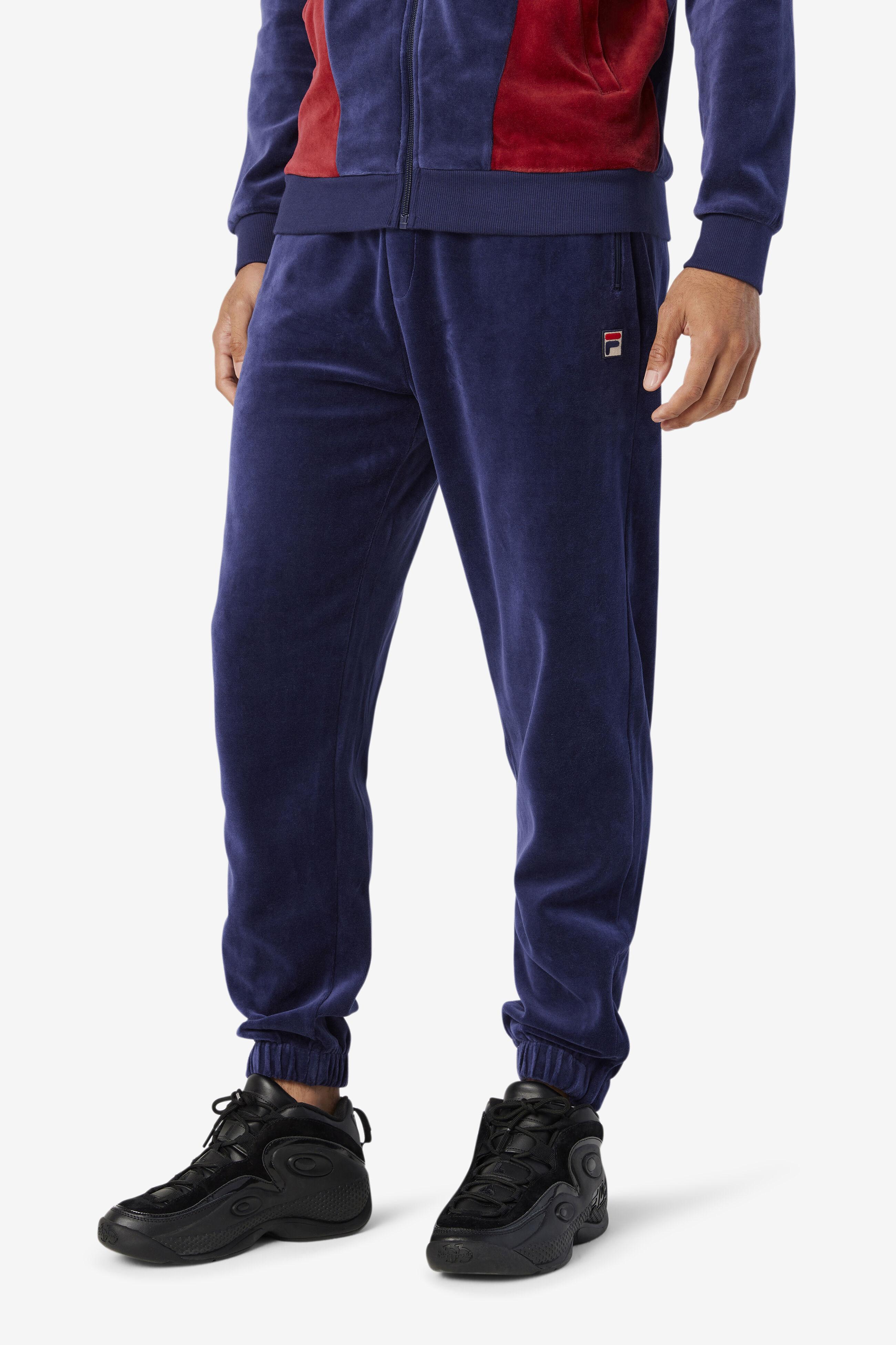 Fila velour jogger store