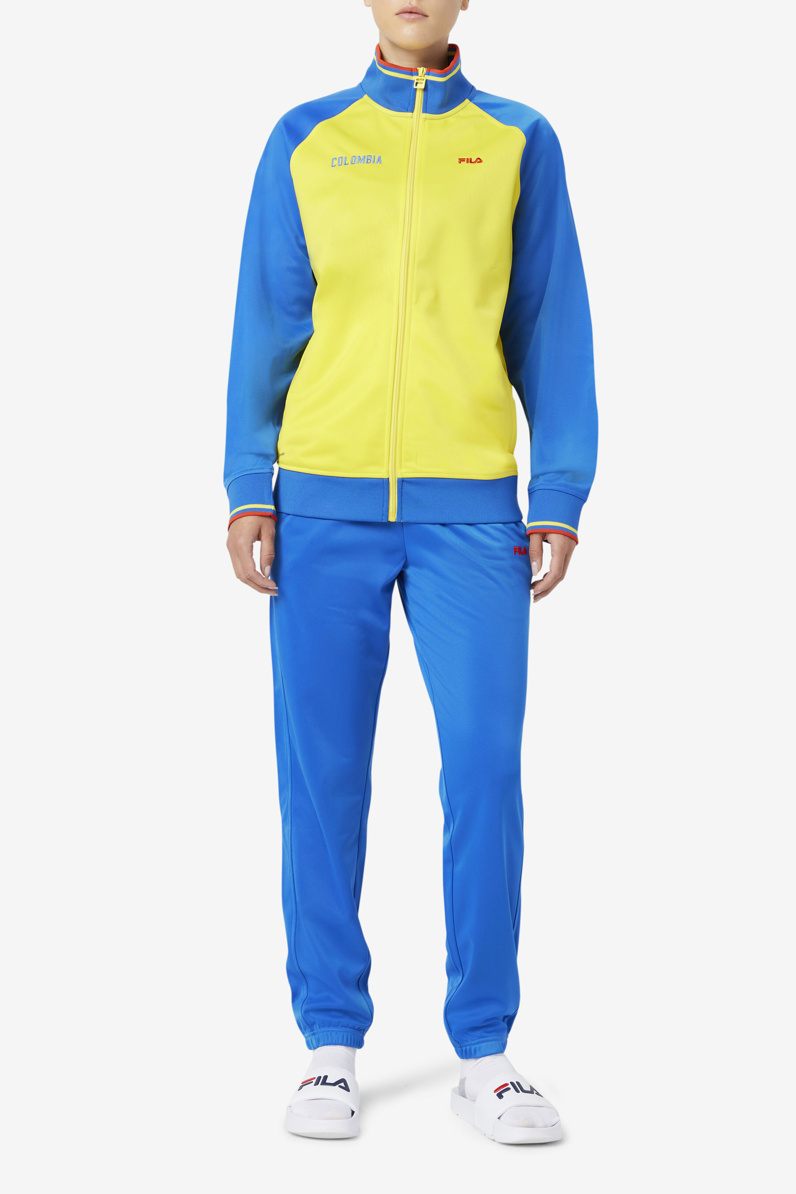 Colombia Royal Blue Track Pants Fila