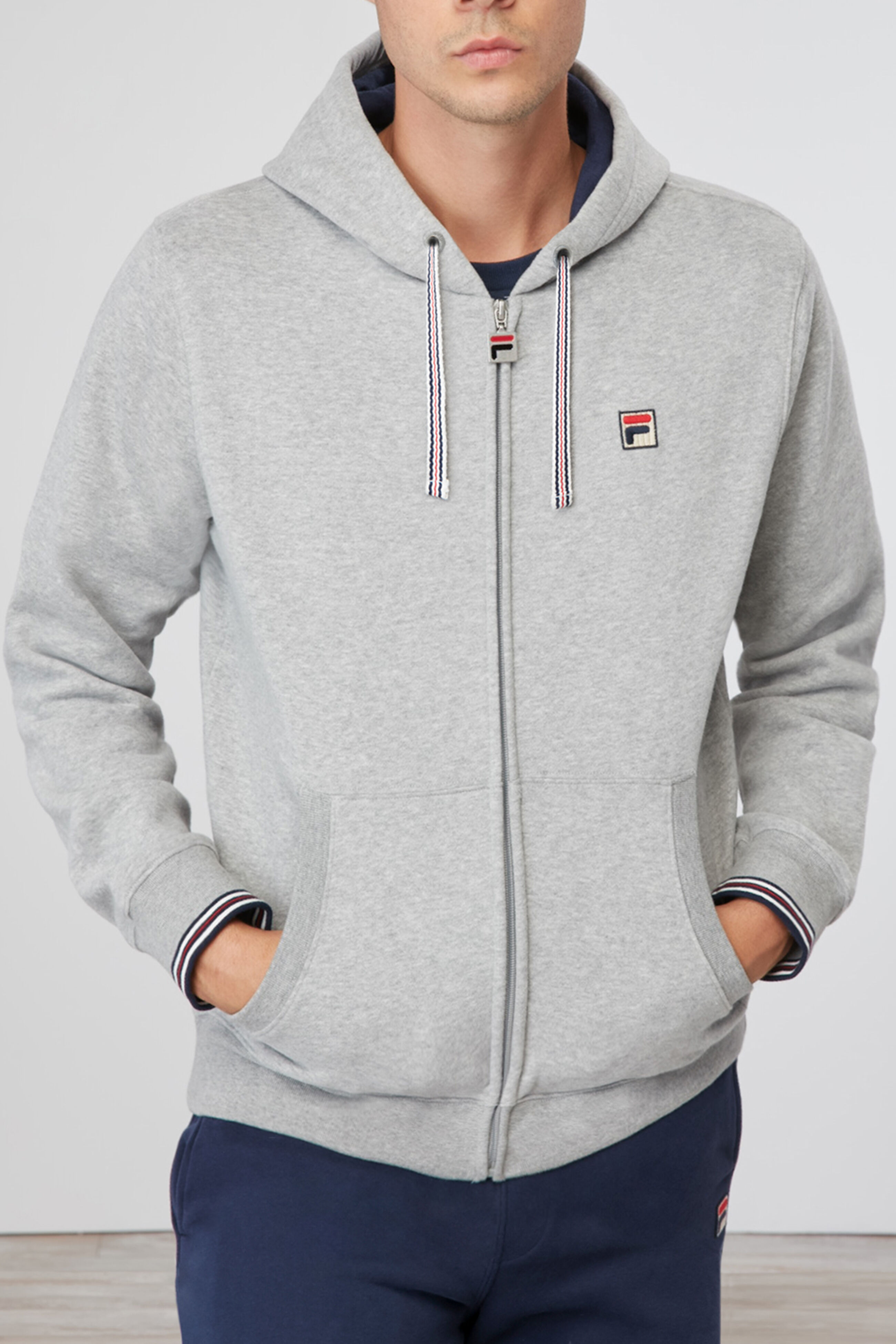 Fila zip up sweater sales