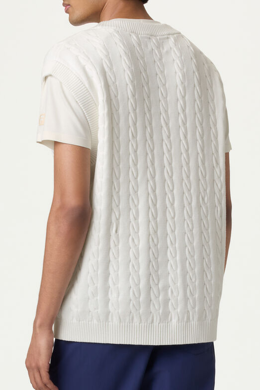 BASELINE CABLE KNIT VEST
