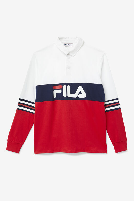 Long Sleeve Men's Polo Shirt Fila