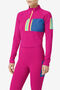 TEAGANNE PERFORMANCE HALF ZIP