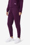 FINLEY HIGH RISE QUILTED JOGGER/PBEET/CROS/Extra large