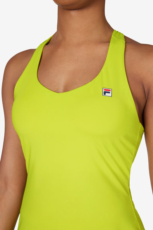 TENNIS ESSENTLS RACERBACK TANK