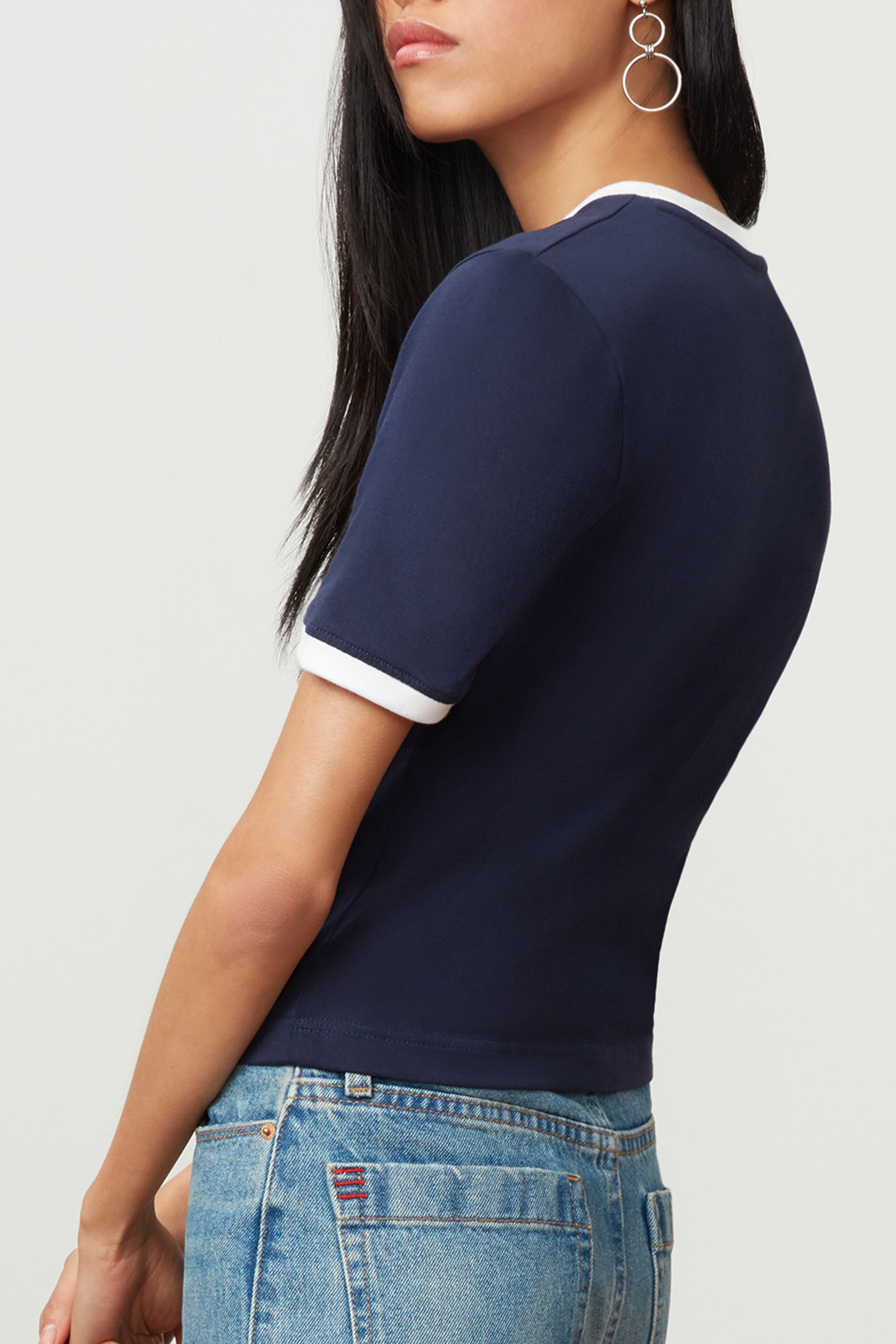 Fila tionne cropped tee on sale