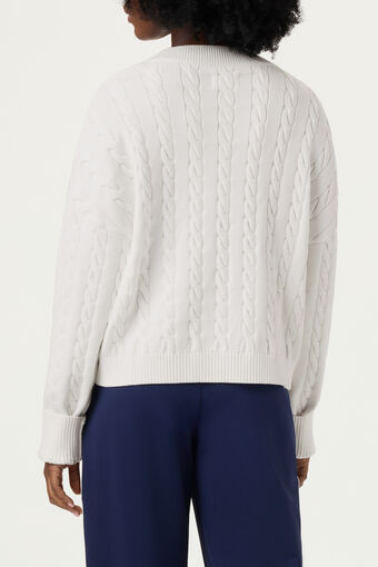 BASELINE CHNKY V-NECK SWEATER
