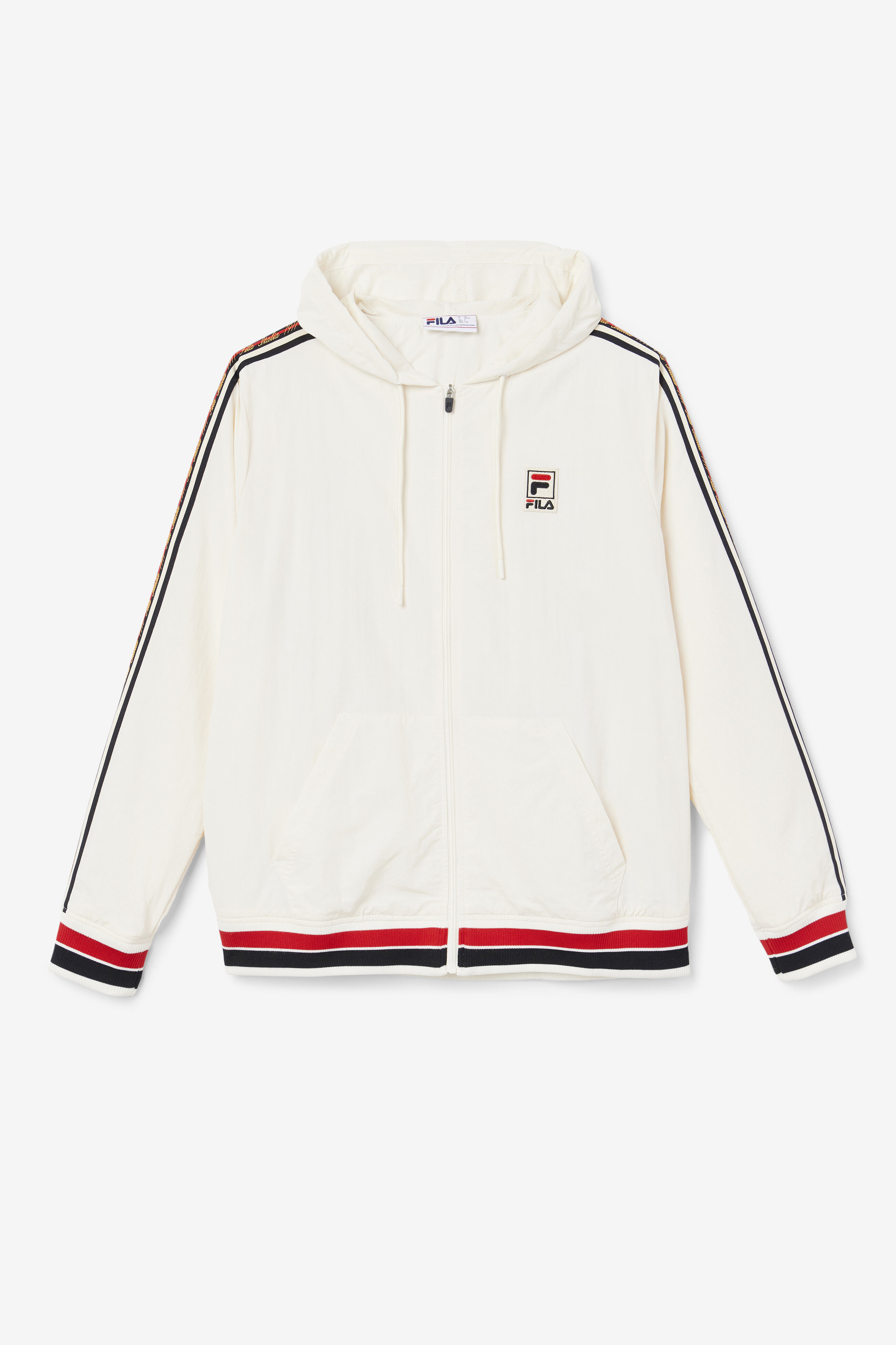 Fila white windbreaker sales