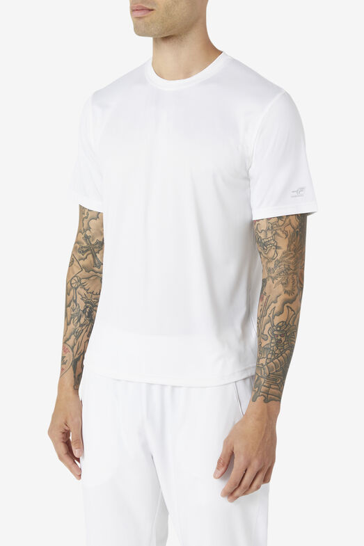PICKLEBALL SCALLOP HEM HT CREW