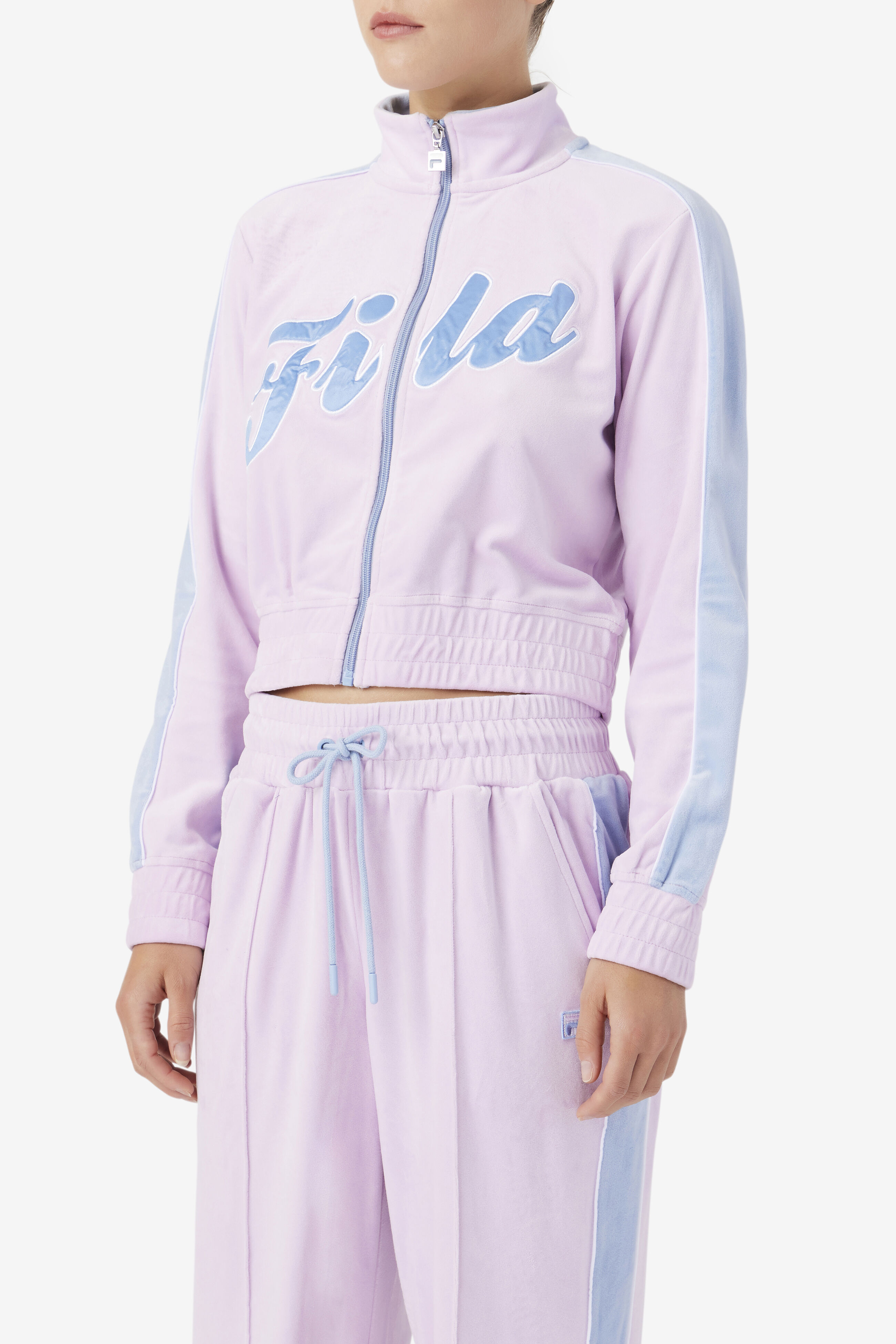 Fila velour tracksuit womens store