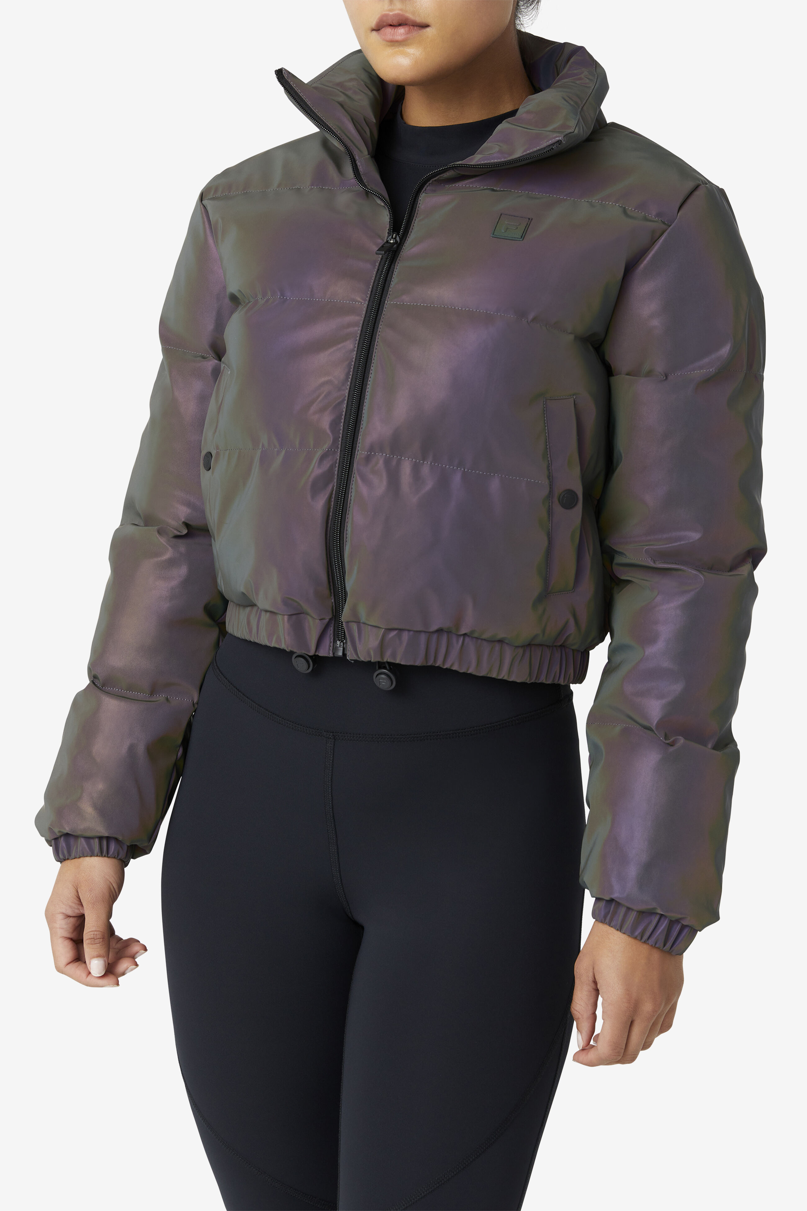 Fila reflective puffer jacket outlet