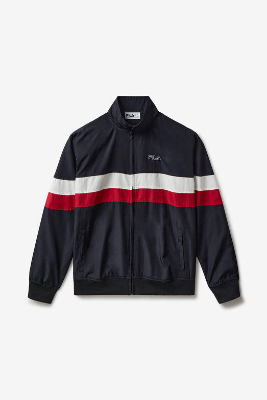 FULL ZIP WOVEN TRACK JACKET