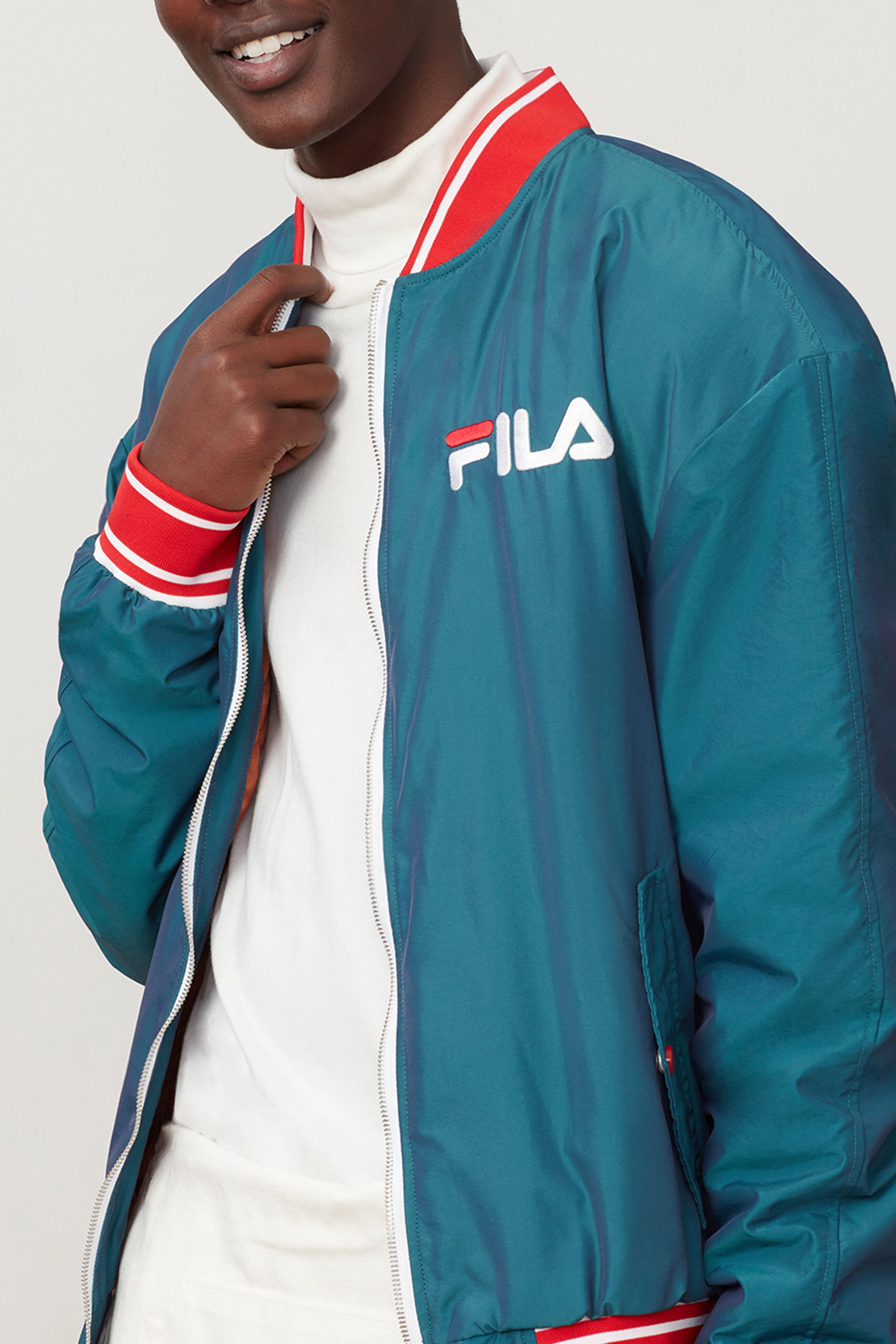 Sklyer Bomber Jacket Sweaters Outerwear Fila