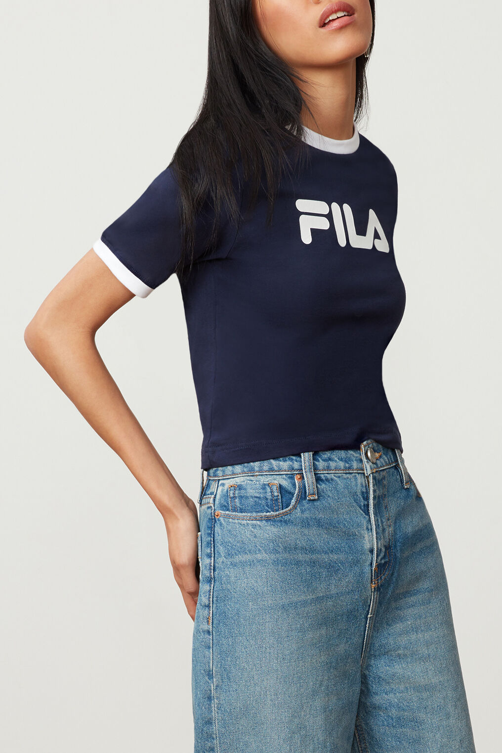 Fila tionne cropped tee store