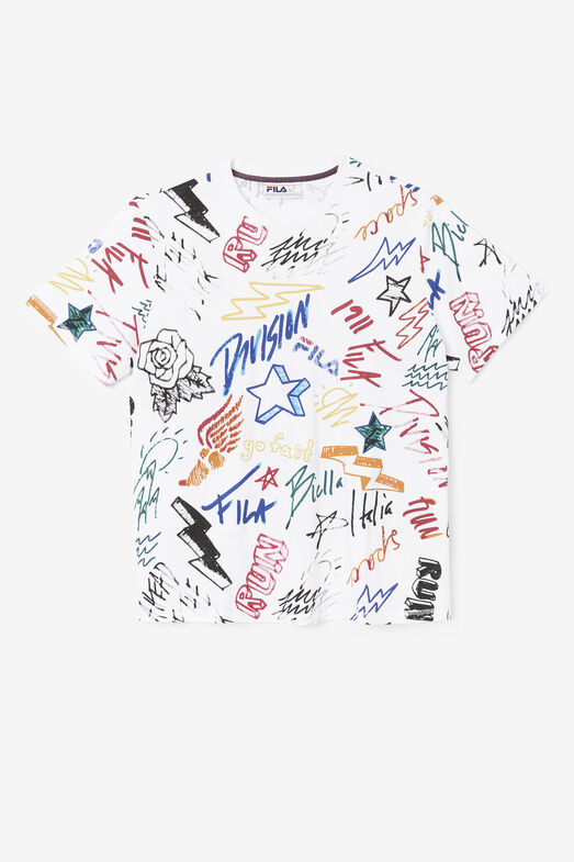 HIRANSH TEE/WHITE/Small