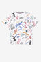HIRANSH TEE/WHITE/Small