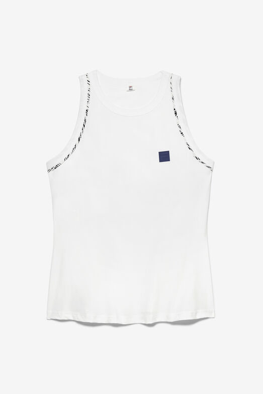 FOUL LINE HIGH NECK TANK