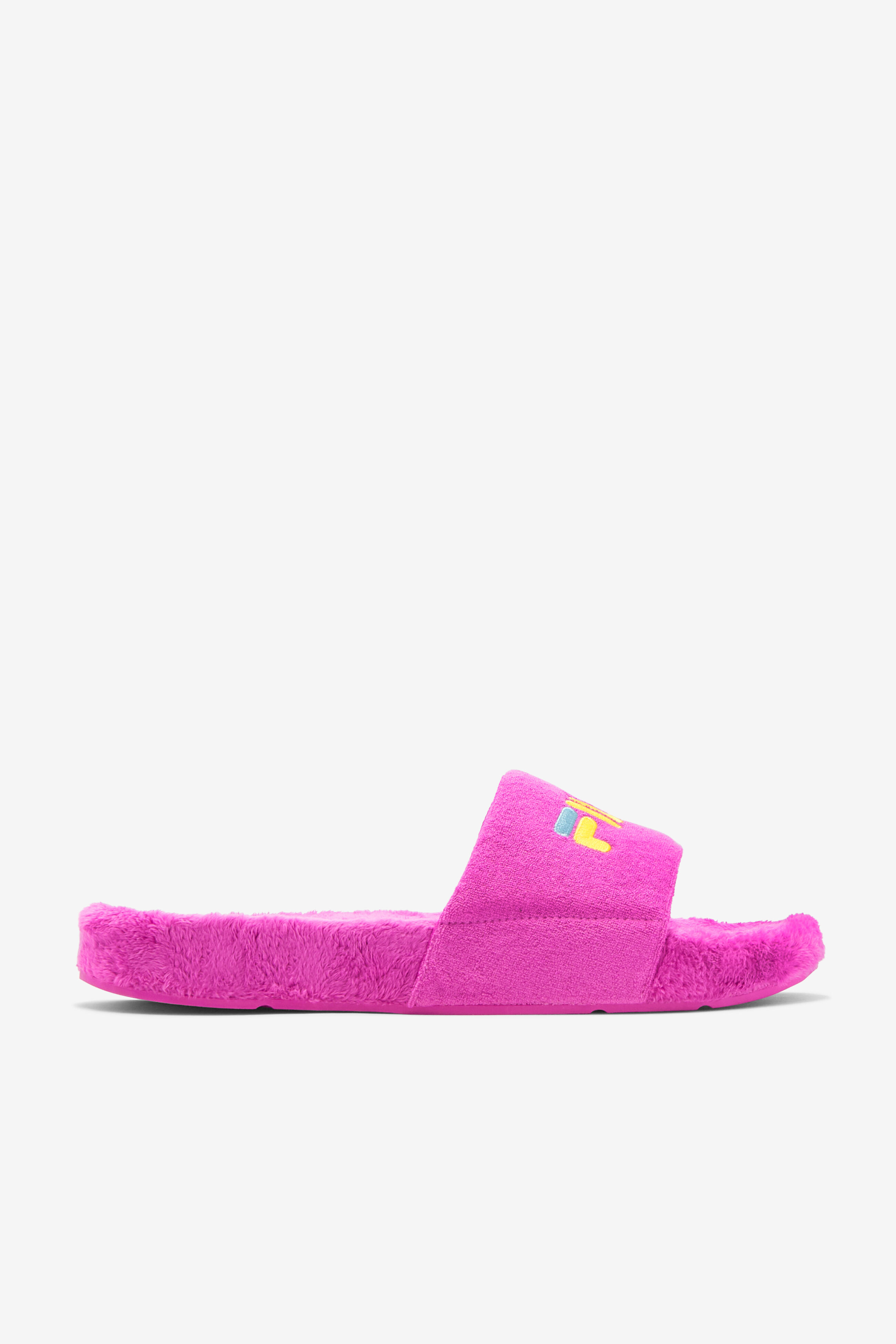 pink fila slippers
