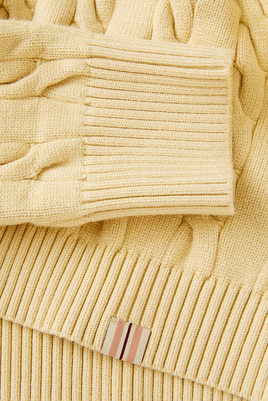 BASELINE CHNKY V-NECK SWEATER
