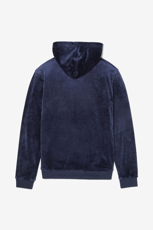 ASHER VELOUR HOODIE