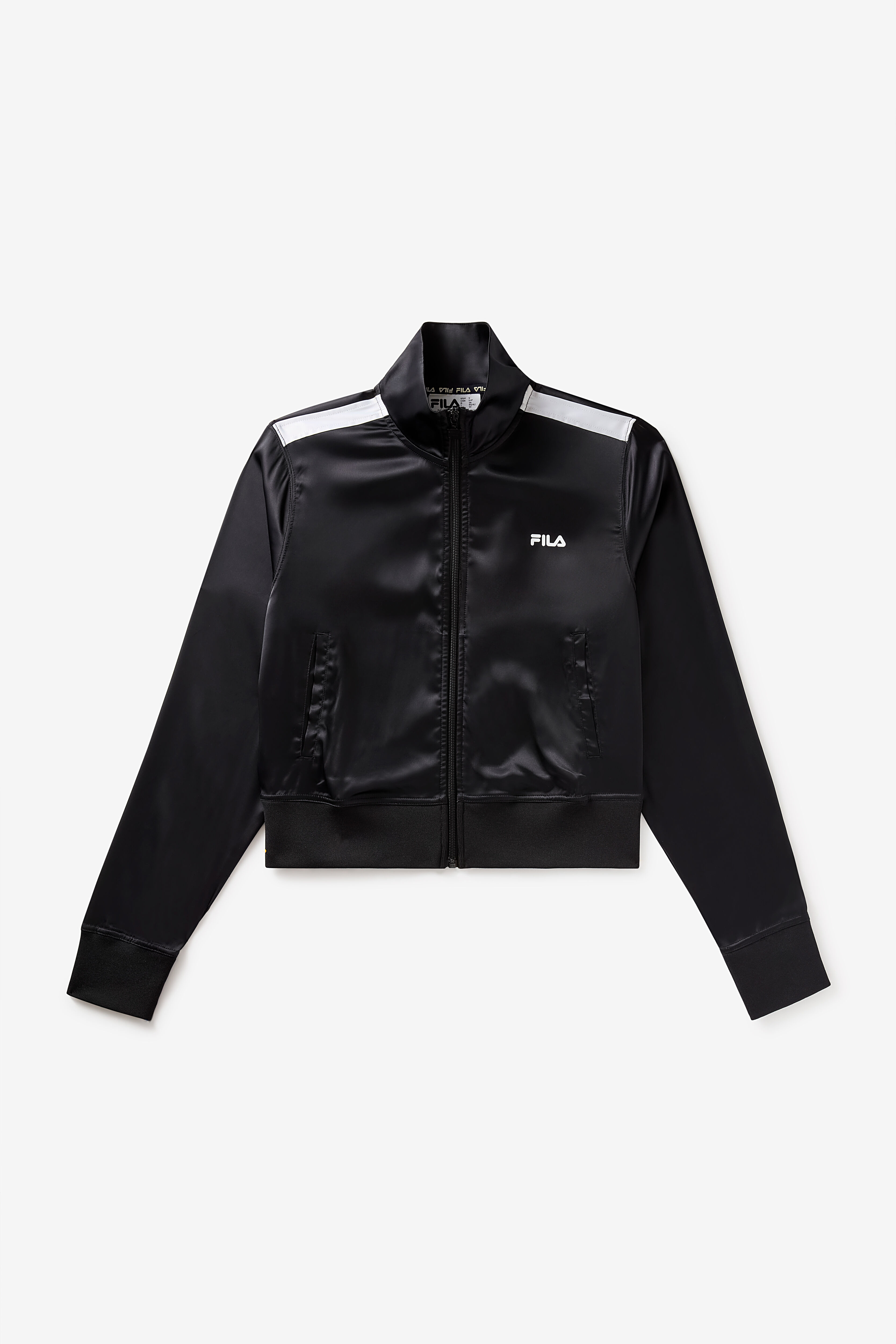 Satin Track Jacket Coats Jackets Fila