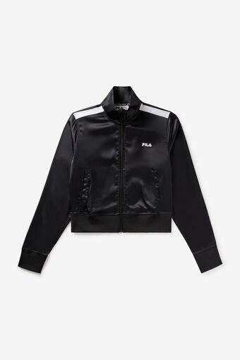 SATIN TRACK JACKET